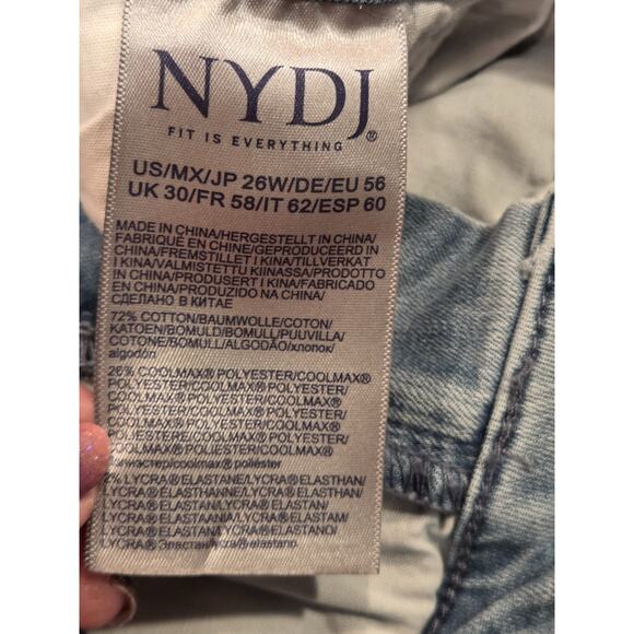 NWT NYDJ Margot Girlfriend Kingston Jeans | 26W LiftXTuck Preppy Athleisure - Picture 10 of 11
